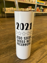 2021 Zero Stars - 20 oz Tumbler
